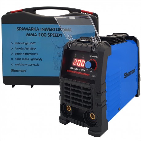 Spawarka Sherman MMA 220C Inwertorowa