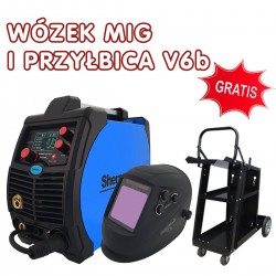 Spawarka Sherman DIGIMIG 220 LCD synergiczna Inwertorowa